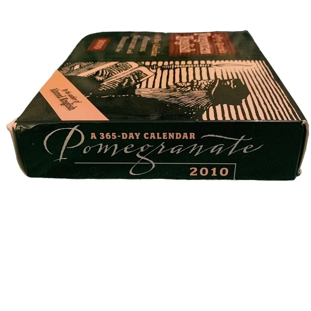 Jeffrey Kacirk's Calendar Forgotten English 365 Day 2010 New in Original Box